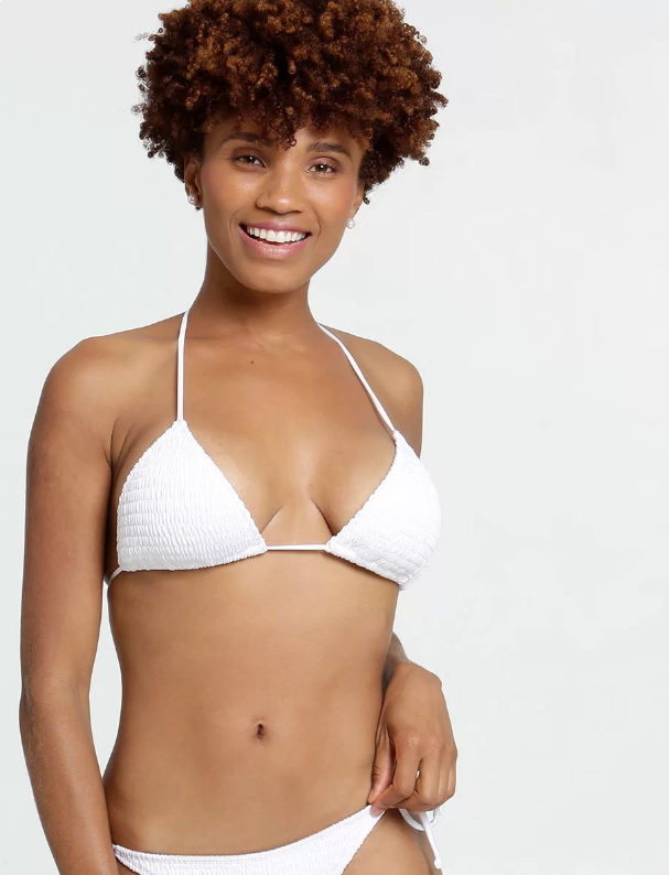 Biquíni Feminino Avulso Cortininha Lastex Biquíni Feminino Avulso Cortininha Lastex